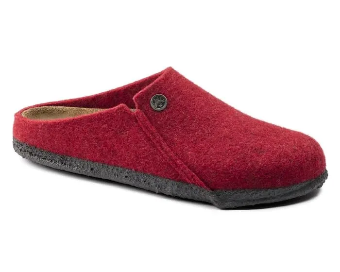 1014936 BIRKENSTOCK ZERMATT RIVET SHOES NARROW FIT BASIC RED SIZE 5 - Like New