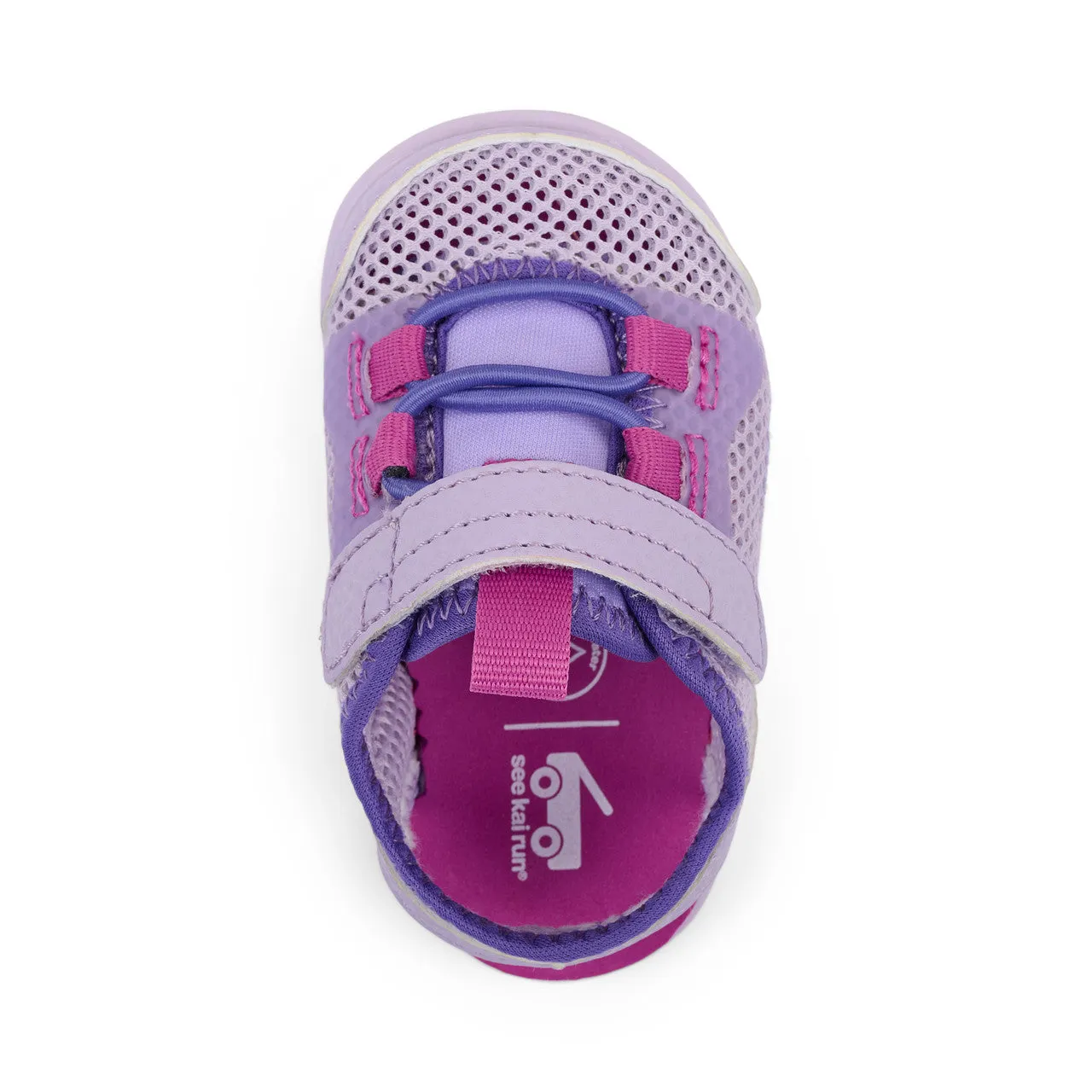Aven First Walker Shoe - Lavender by See Kai Run