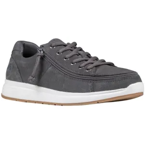 Billy Footwear (Mens) - Grey Suede Comfort Low Top Shoes