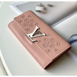 Capucines Wallet M62556 Pink