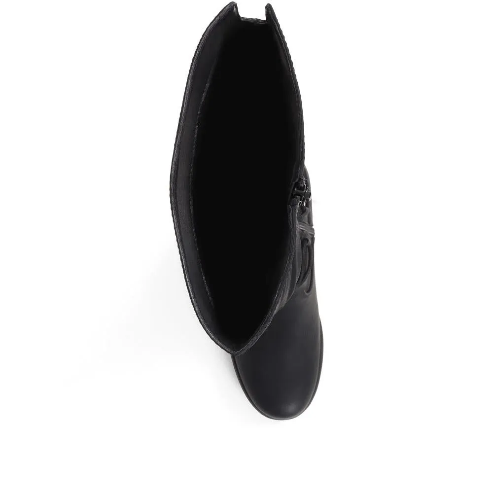 Casual Knee-High Boots - SIN38001 / 324 179