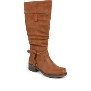 Casual Knee-High Boots - SIN38001 / 324 179