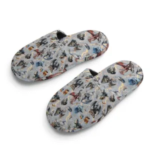 Children's Cotton Flannel Slippers, Misc Designs (20)