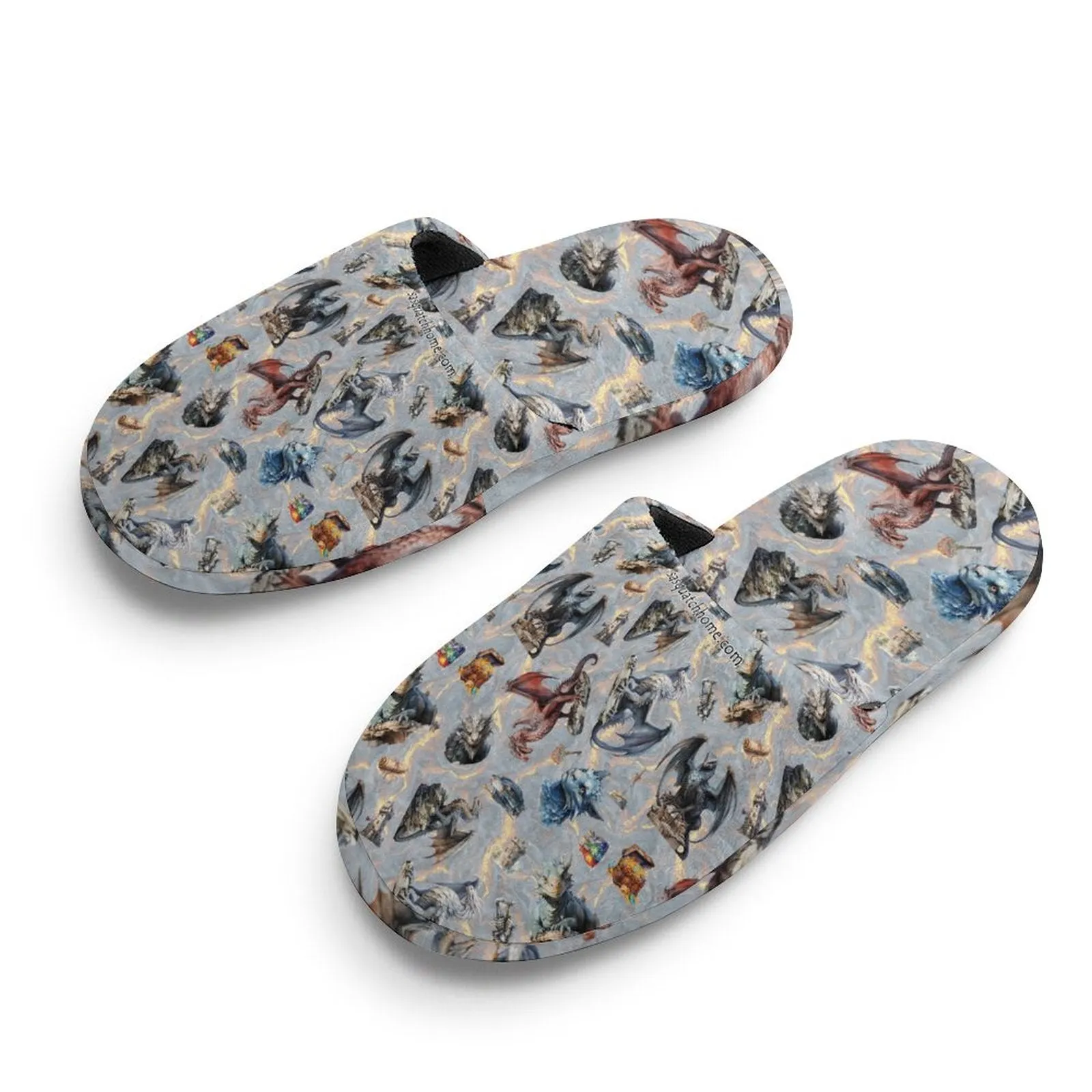 Children's Cotton Flannel Slippers, Misc Designs (20)