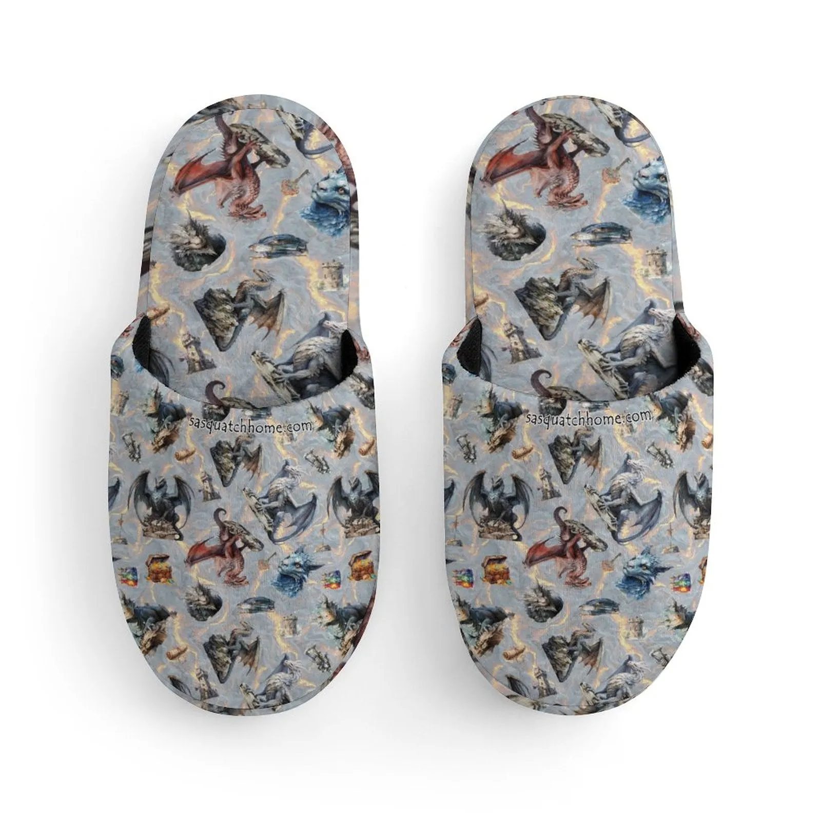 Children's Cotton Flannel Slippers, Misc Designs (20)