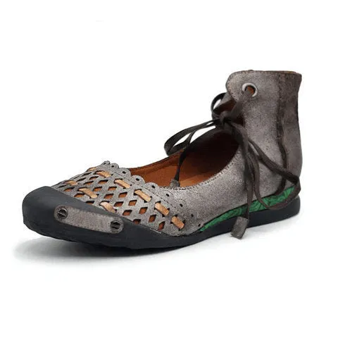 Comfort and Stylish Flat Casual Hole Large Size Women's Shoes