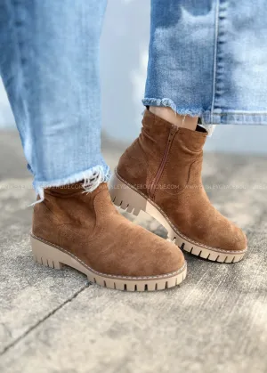 Dashing Boots by Very G - Tan - FINAL SALE