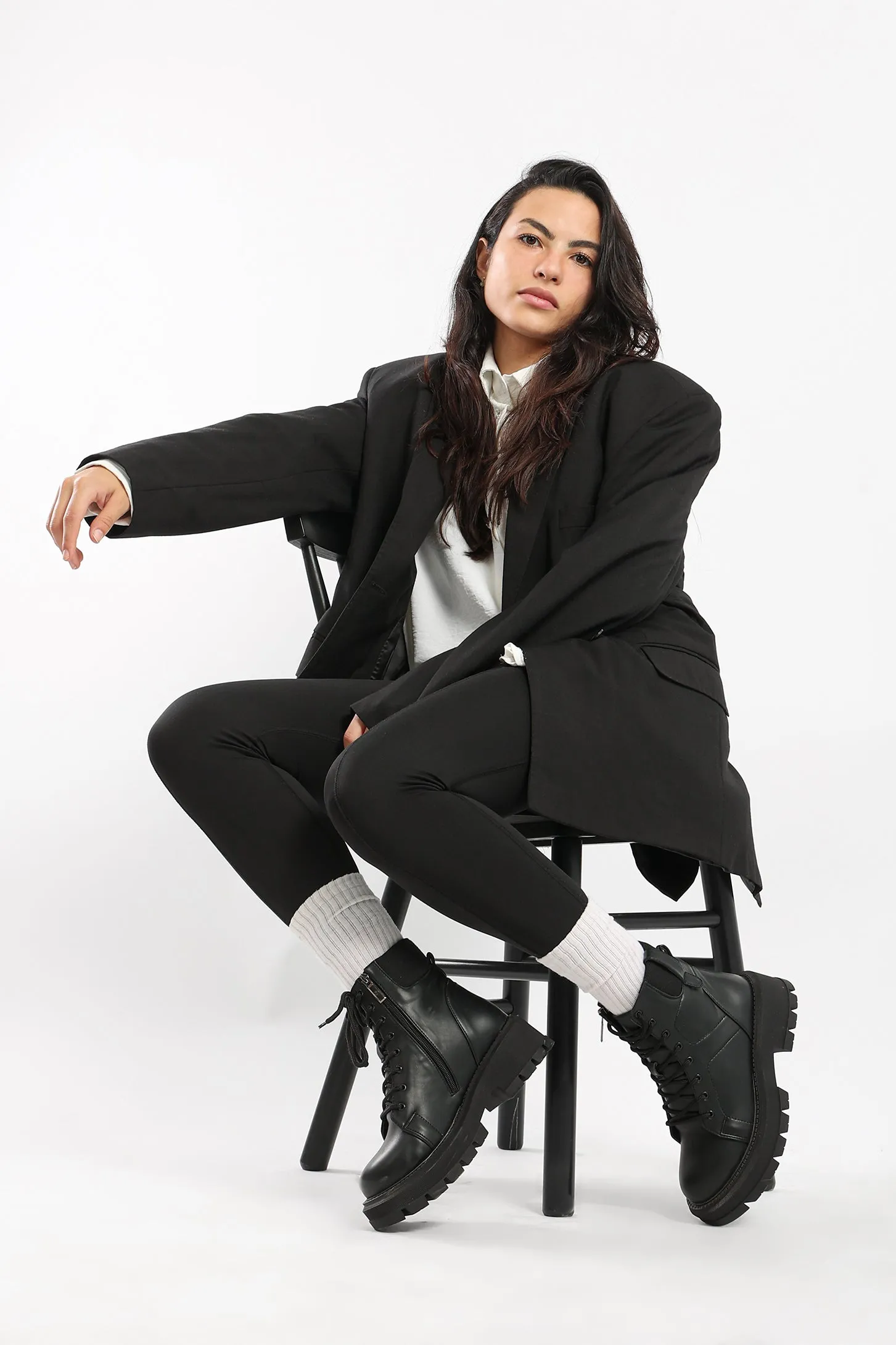 EASE ANKLE BOOTS - BLACK