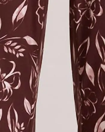 Eden Coffee & Dogs Pajama Set In White/Brown | White/Brown