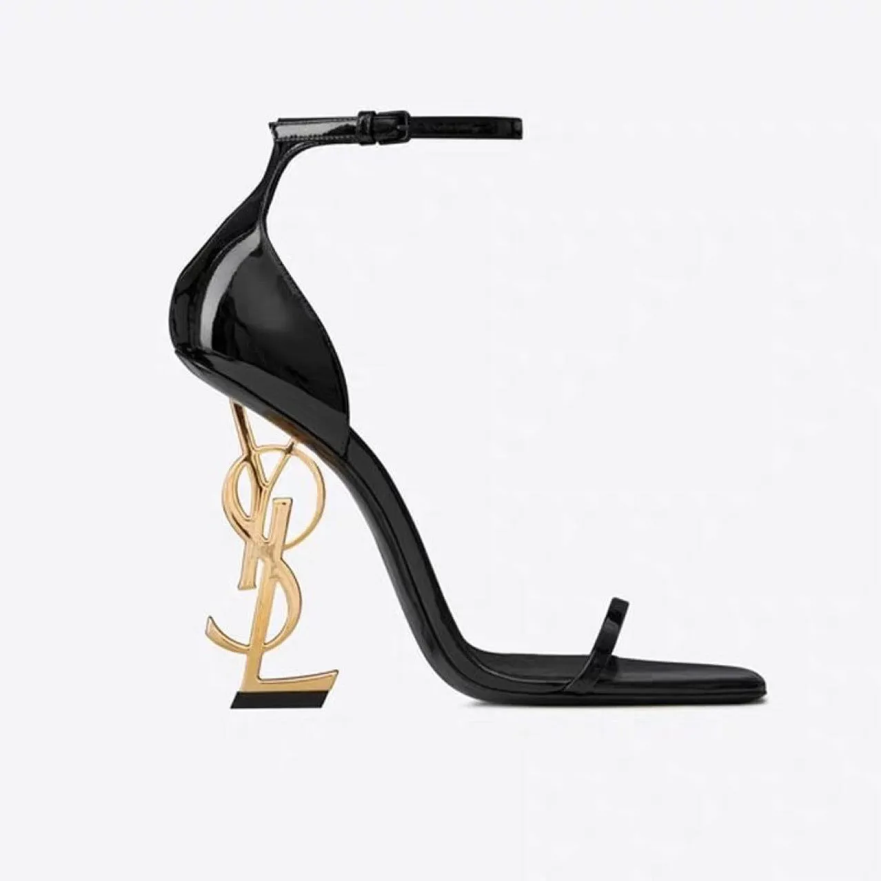 French-inspired Twist Stiletto Sandals