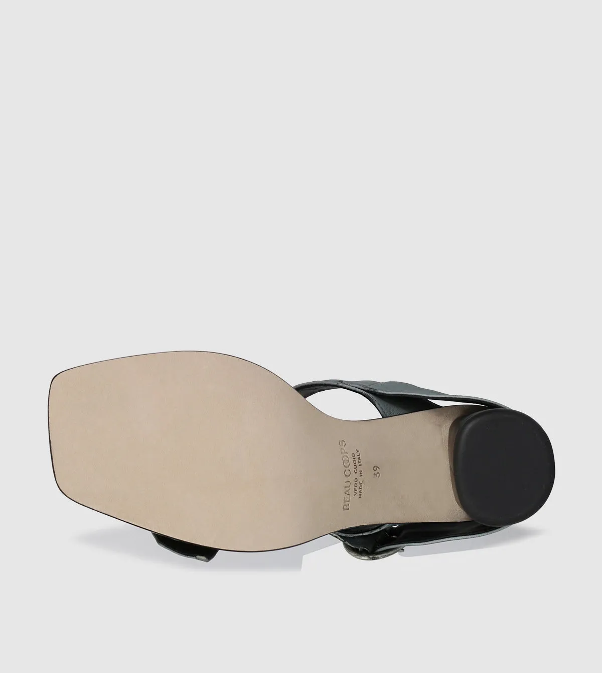 Gloria Block Sandals by Beau Coops