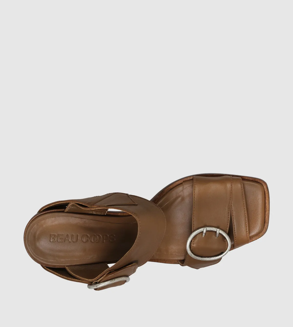 Gloria Block Sandals by Beau Coops
