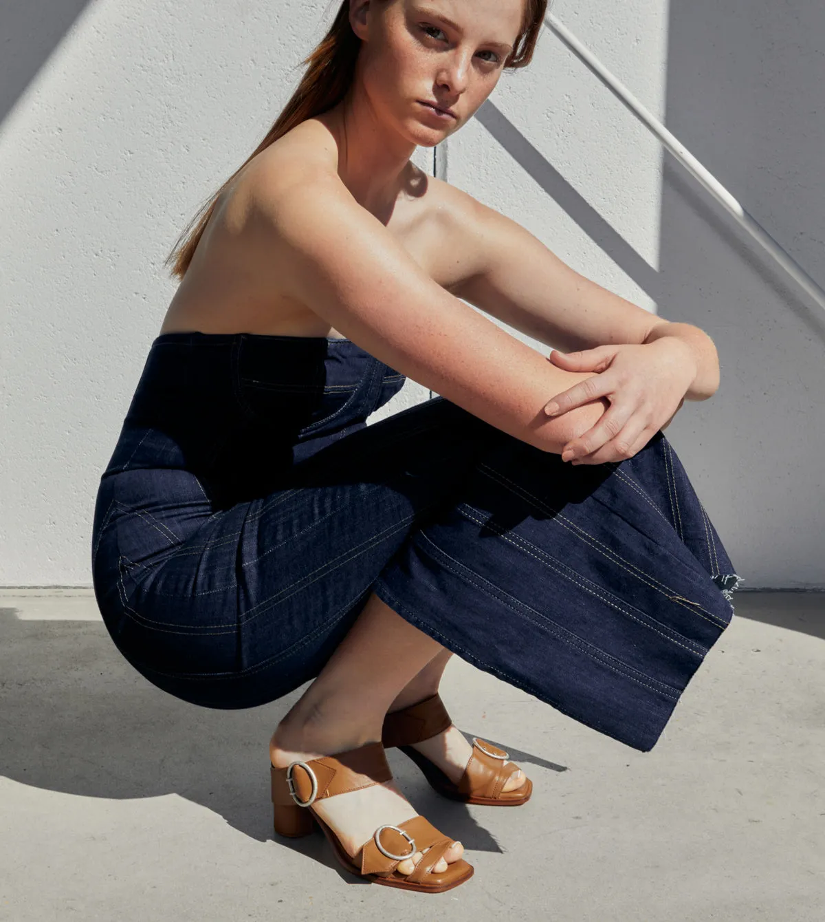 Gloria Block Sandals by Beau Coops