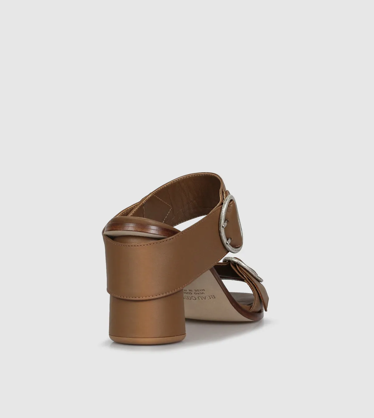 Gloria Block Sandals by Beau Coops