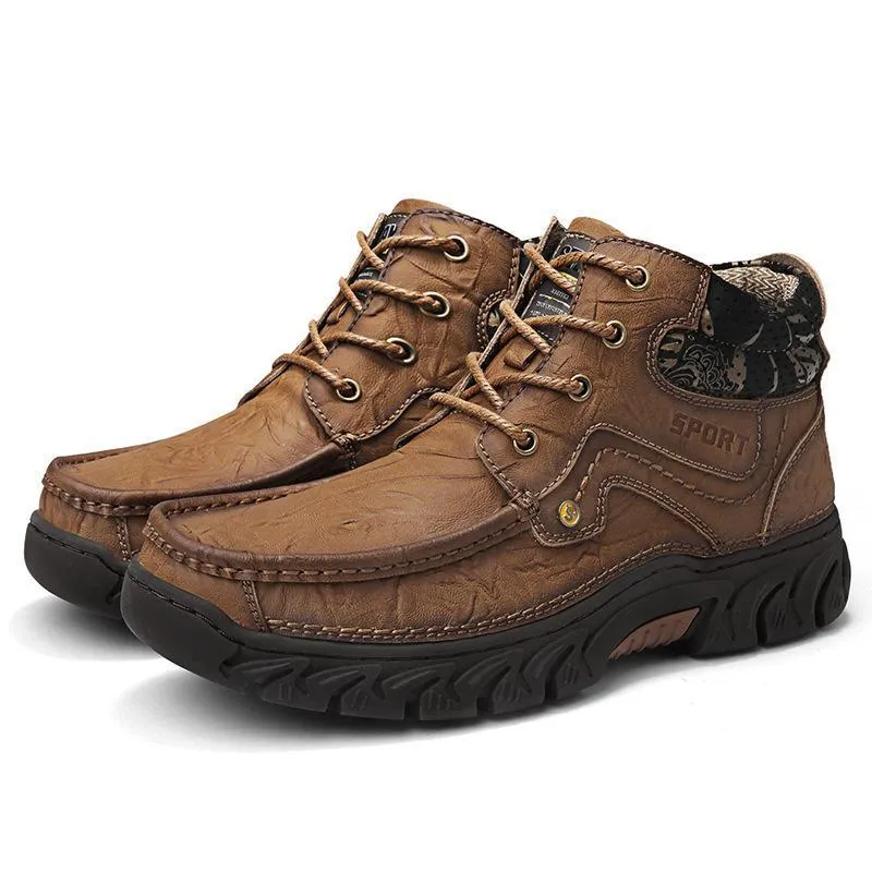 Hanrae Leather Wear Resistant Non Slip Shoes