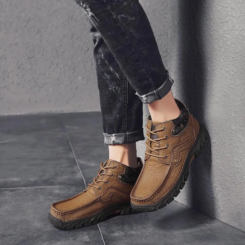 Hanrae Leather Wear Resistant Non Slip Shoes