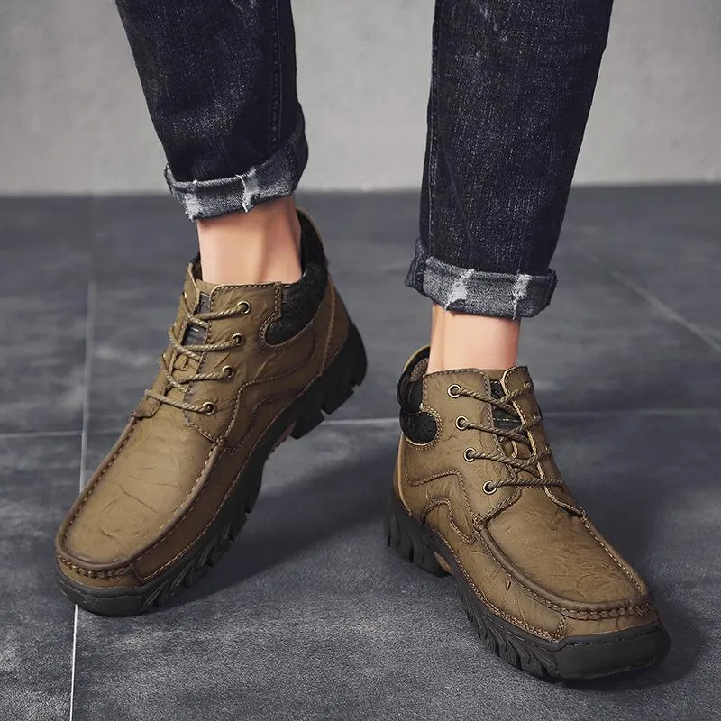 Hanrae Leather Wear Resistant Non Slip Shoes