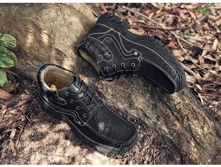 Hanrae Leather Wear Resistant Non Slip Shoes