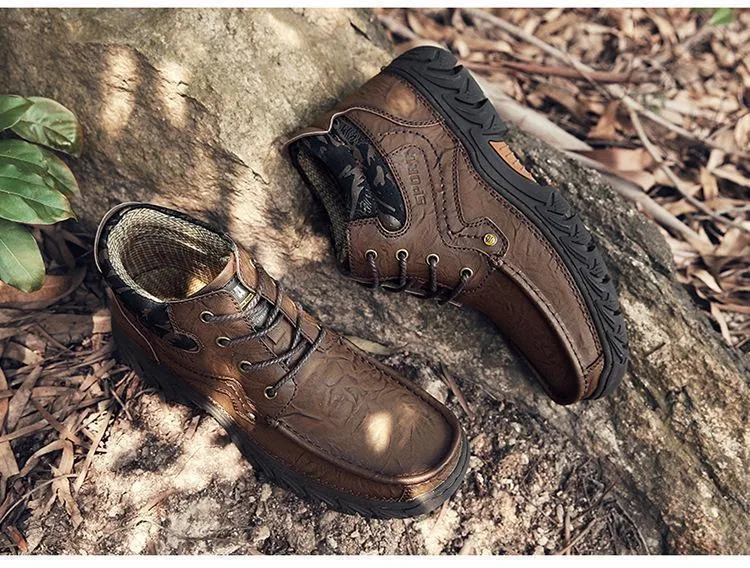 Hanrae Leather Wear Resistant Non Slip Shoes
