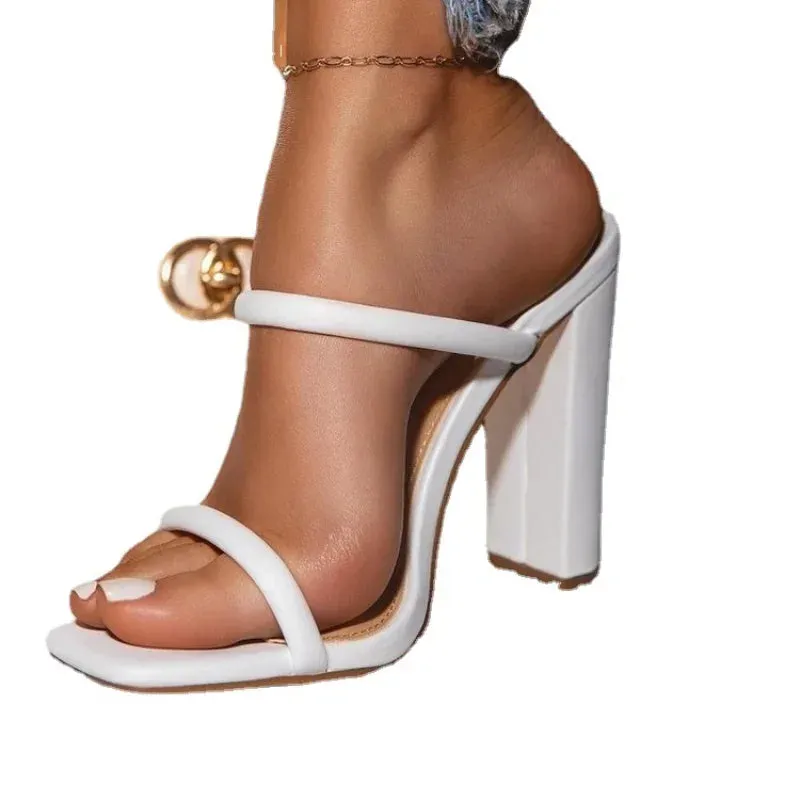 High Heels Casual Comfort Slippers Shoes