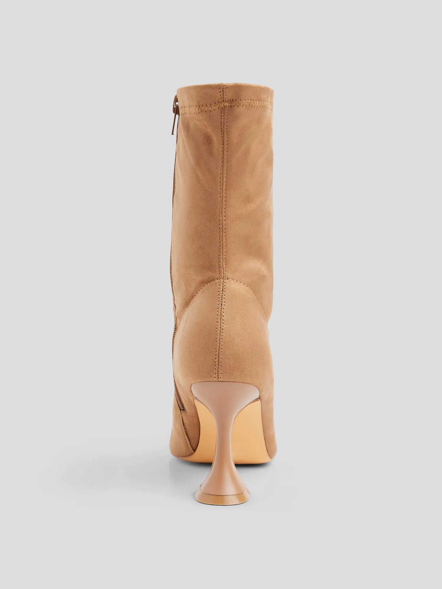 Janell Faux Stretch Suede Mid-Calf Wide Width Boots