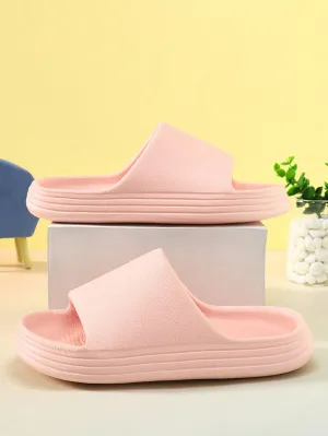 Kids Slides Girls Boys Comfort Non-Slip Thick Sole Slippers- FD