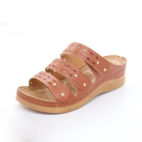 Ladies Retro Non-slip Sandals