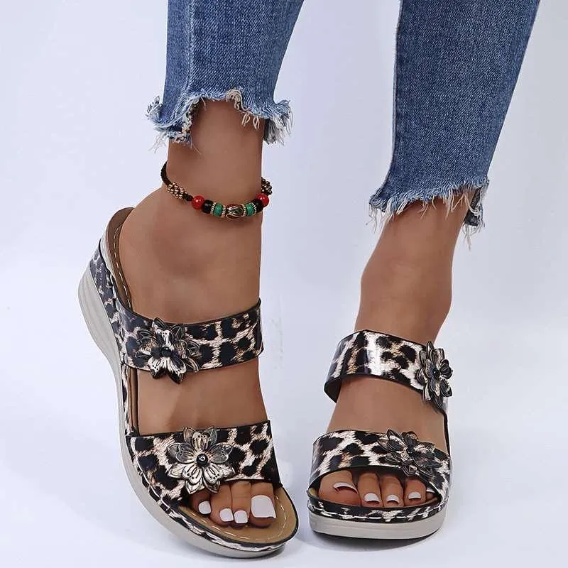 Leather wedges