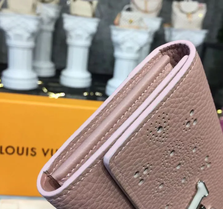Louis Vuitton  Compact Wallet Taurillion Leather Magnolia