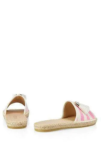 Marc Cain S Espadrille-style mules Neon Rose NB SI.01 W09 236