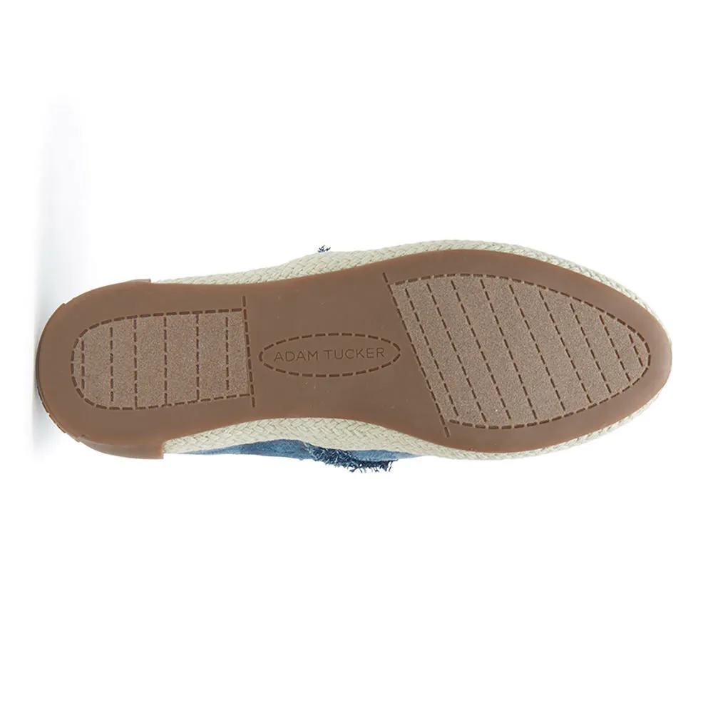 Marin Navy Denim Adam Tucker Slipon Sneaker Flat
