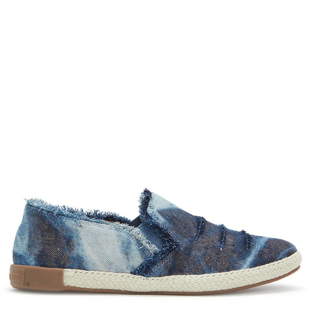 Marin Navy Denim Adam Tucker Slipon Sneaker Flat