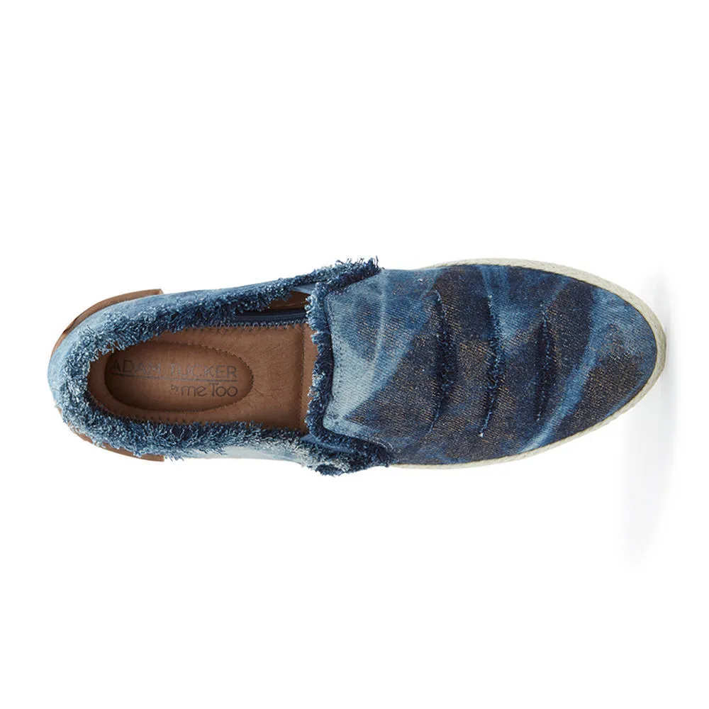 Marin Navy Denim Adam Tucker Slipon Sneaker Flat