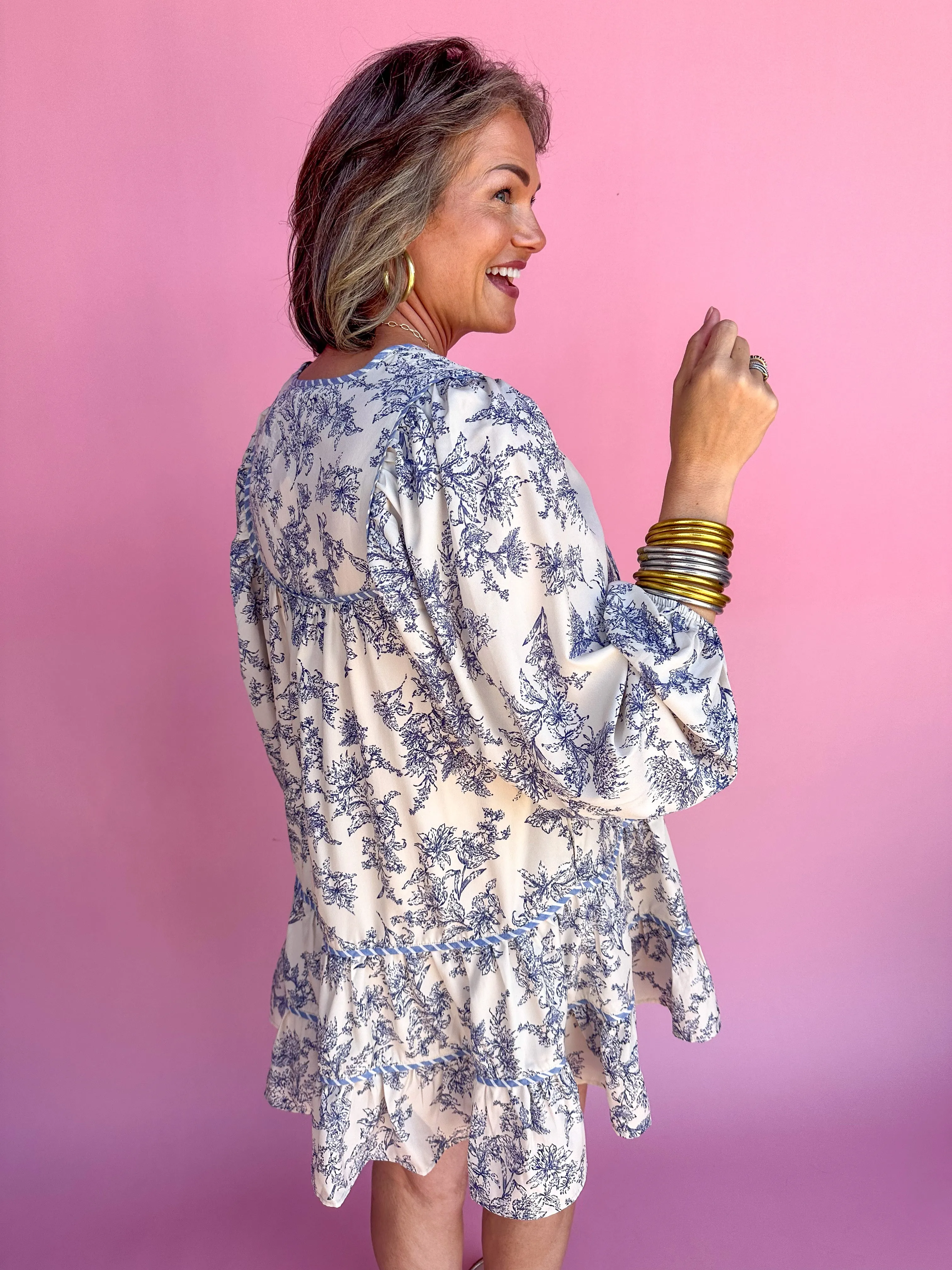 Meant For You Dress - Blue