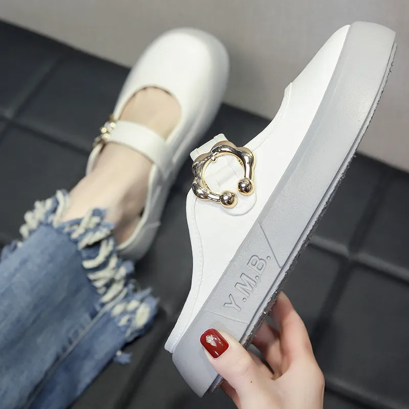 New round-headed slippers