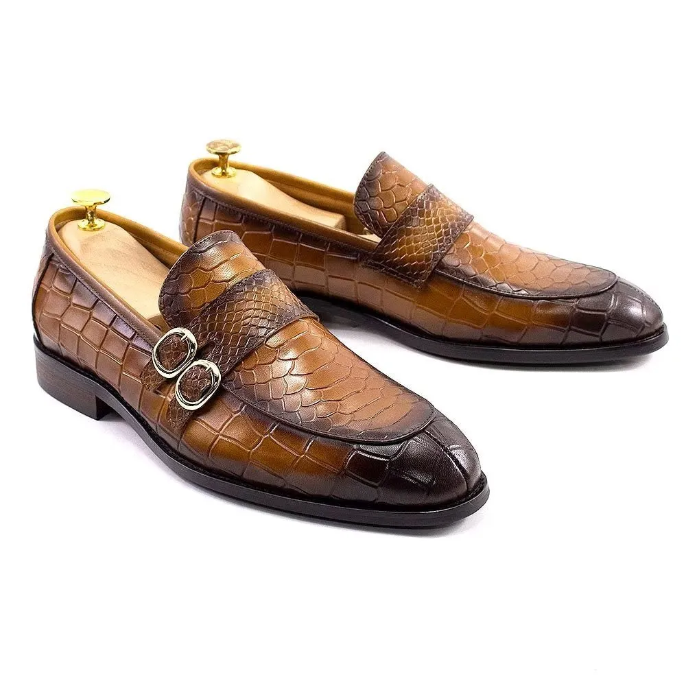 Ostranuxe Croctex Monk Straps