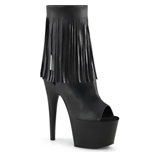 Pleaser Adore 1019 Womens 7" Heel, Platform Peep-Toe Ankle Boots