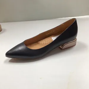 SALE SP24 1936  Tecla Plain Shoe Small Modern Heel (193611)