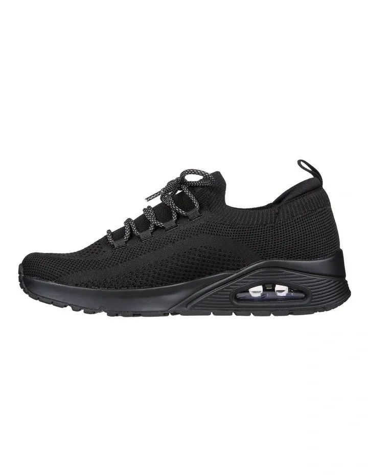 SKECHERS 177102 UNO EVERYWEAR BLACK/BLACK