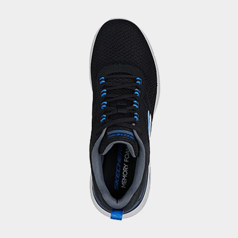 Skechers Mens SkecH-Air Dynamight 2.0 Sneakers Black/blue _ 182865 _ Black