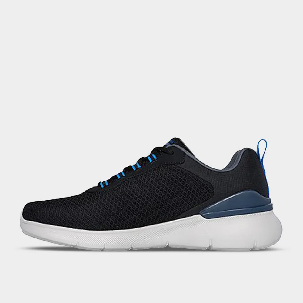 Skechers Mens SkecH-Air Dynamight 2.0 Sneakers Black/blue _ 182865 _ Black