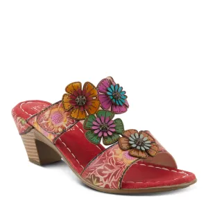 Spring Step Shoes L'Artiste Summerfun Sandals Women's Leather Multi Color
