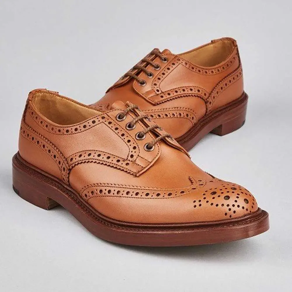 TRICKER'S Bourton Shoes - Mens Dainite or Leather Sole - C Shade