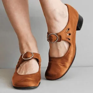 Unique leather sandals